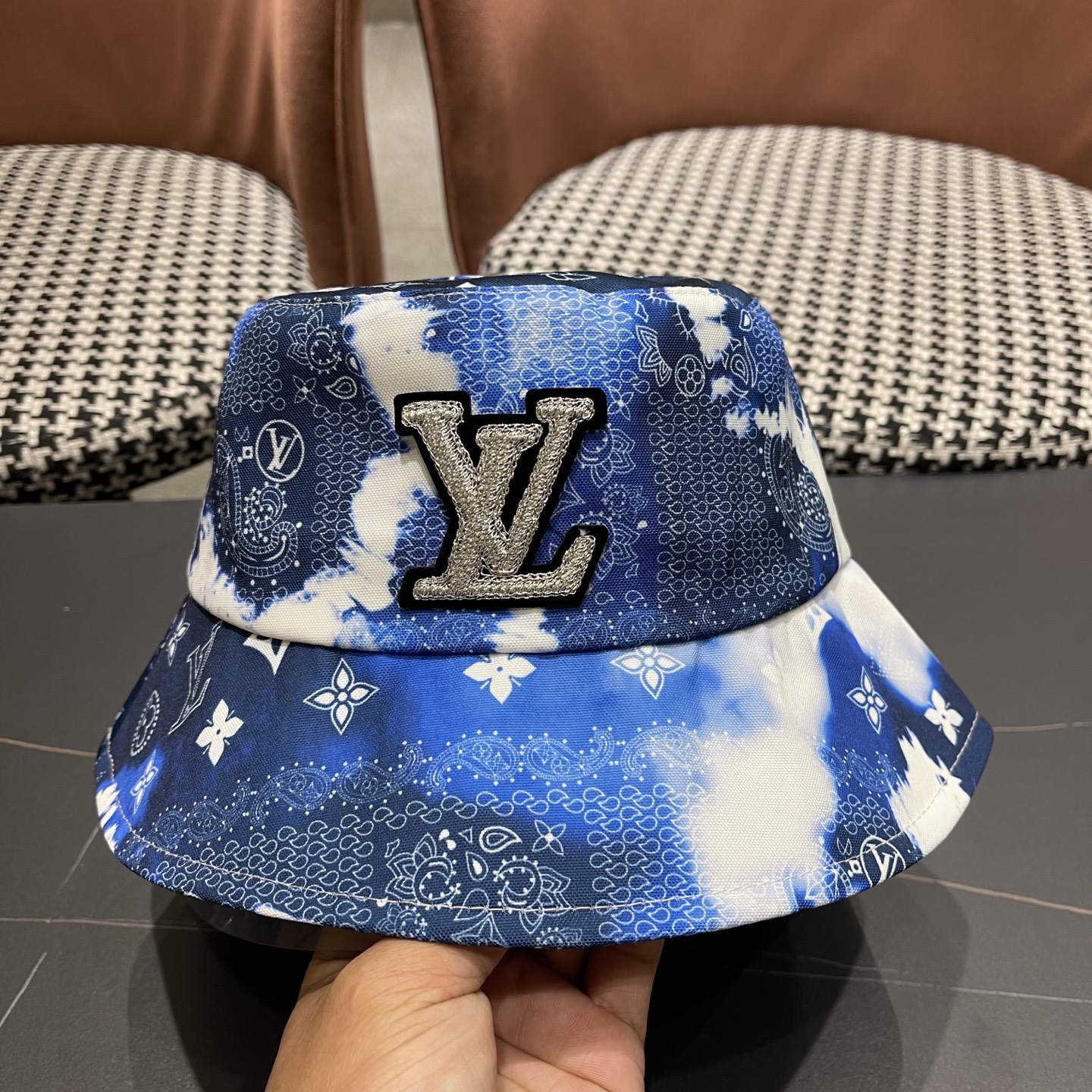 LV路易威登原单渔夫帽 轻盈透气。完美版型，独家实物拍摄，男女适用