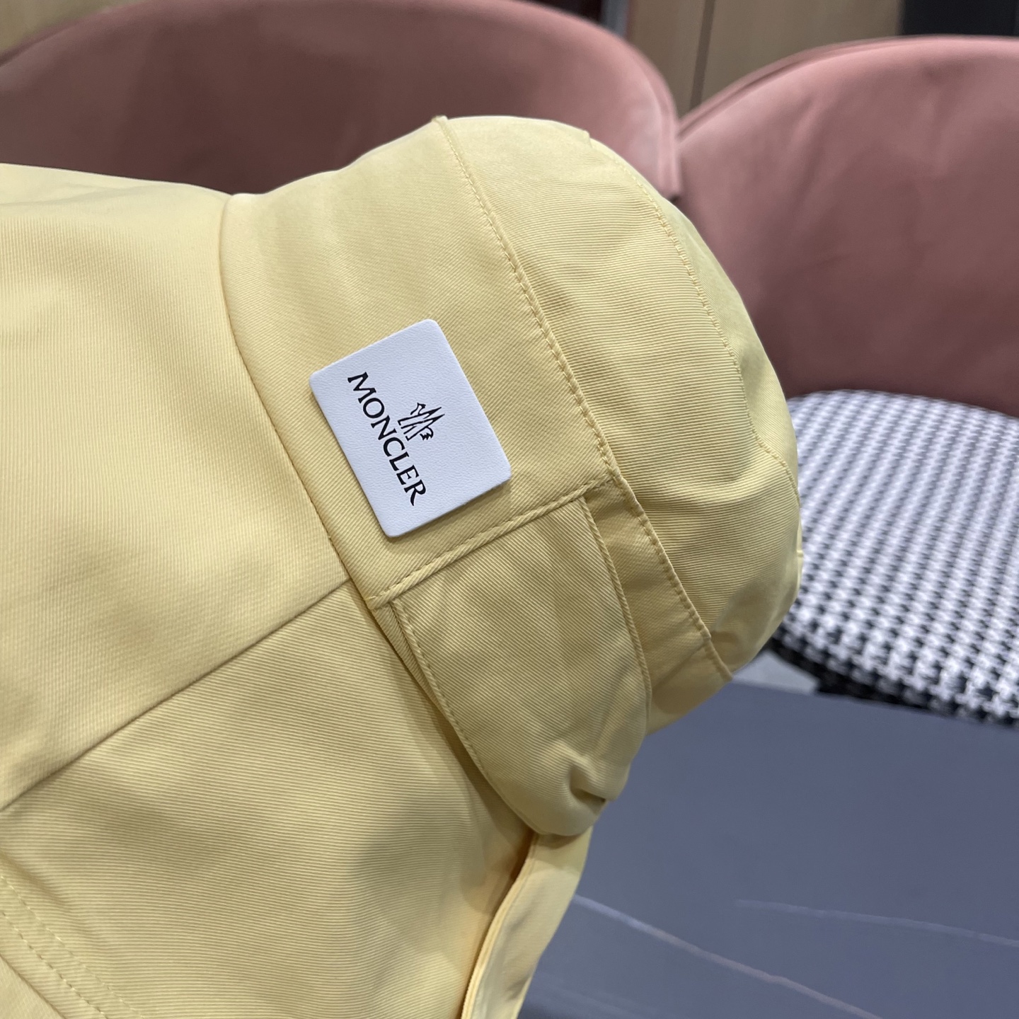 蒙口Moncler🆕新款蝴蝶结渔夫帽夏季薄款防紫外线遮阳防晒帽户外透气太阳帽子女