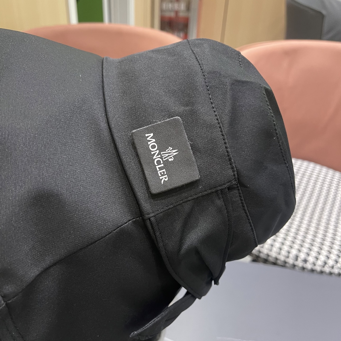 蒙口Moncler🆕新款蝴蝶结渔夫帽夏季薄款防紫外线遮阳防晒帽户外透气太阳帽子女