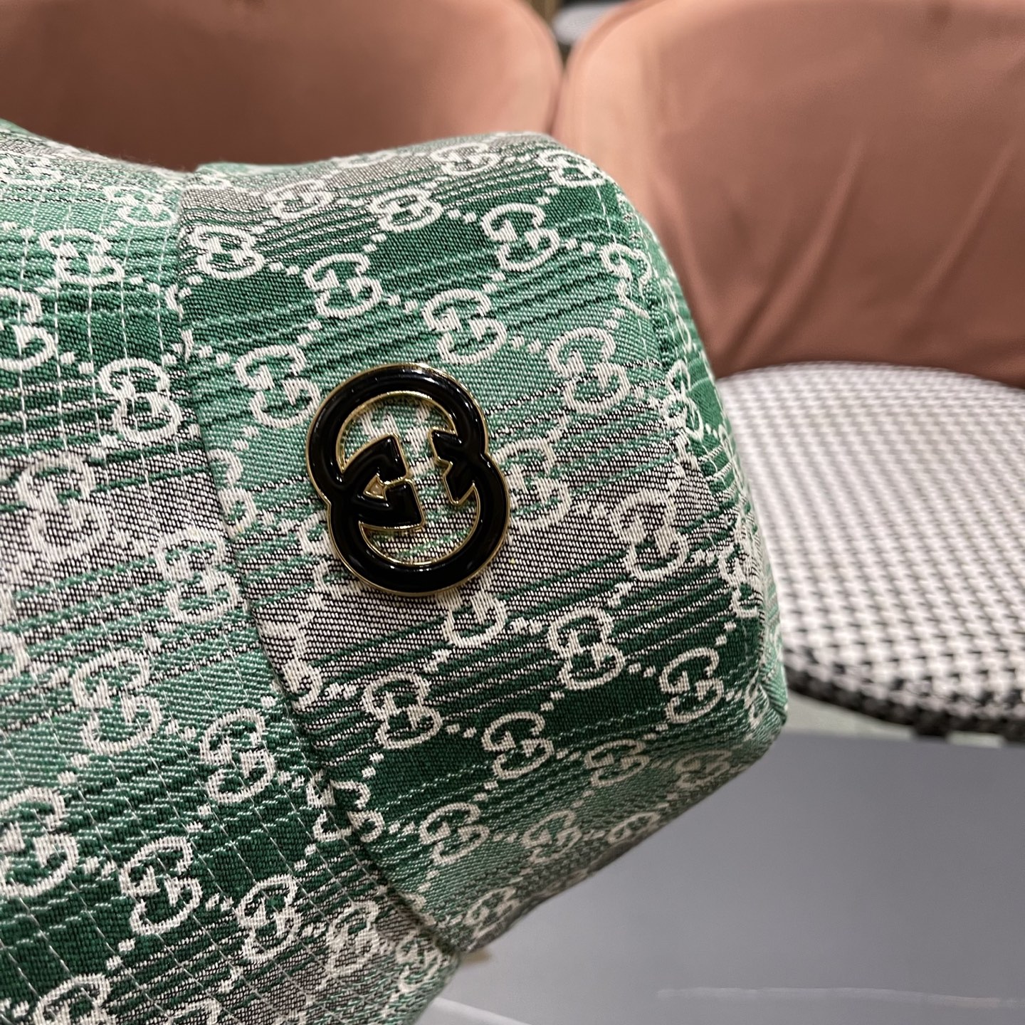  Gucci古奇渔夫帽🫶官网同步上线 韩版新款英式运动款重工定制款11原单品质 男女通用渔夫帽 美邦提花