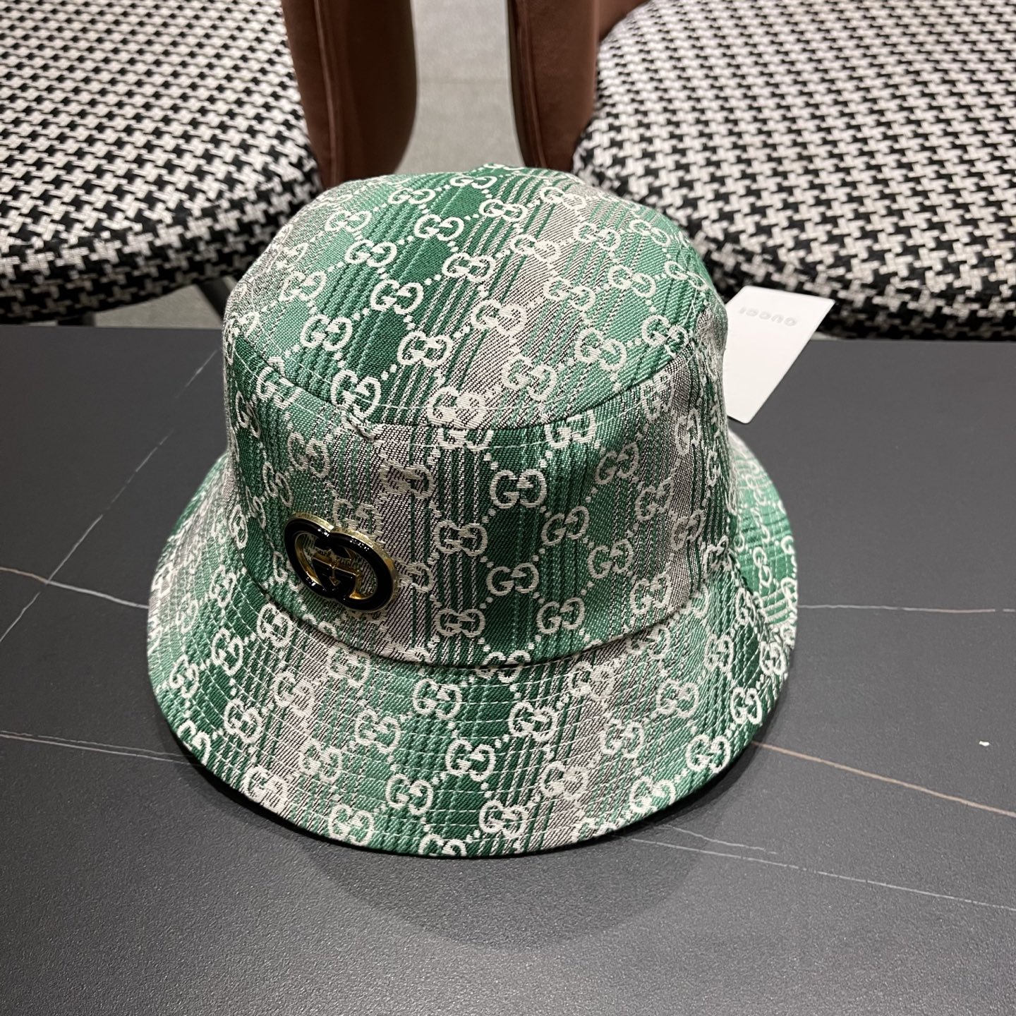  Gucci古奇渔夫帽🫶官网同步上线 韩版新款英式运动款重工定制款11原单品质 男女通用渔夫帽 美邦提花