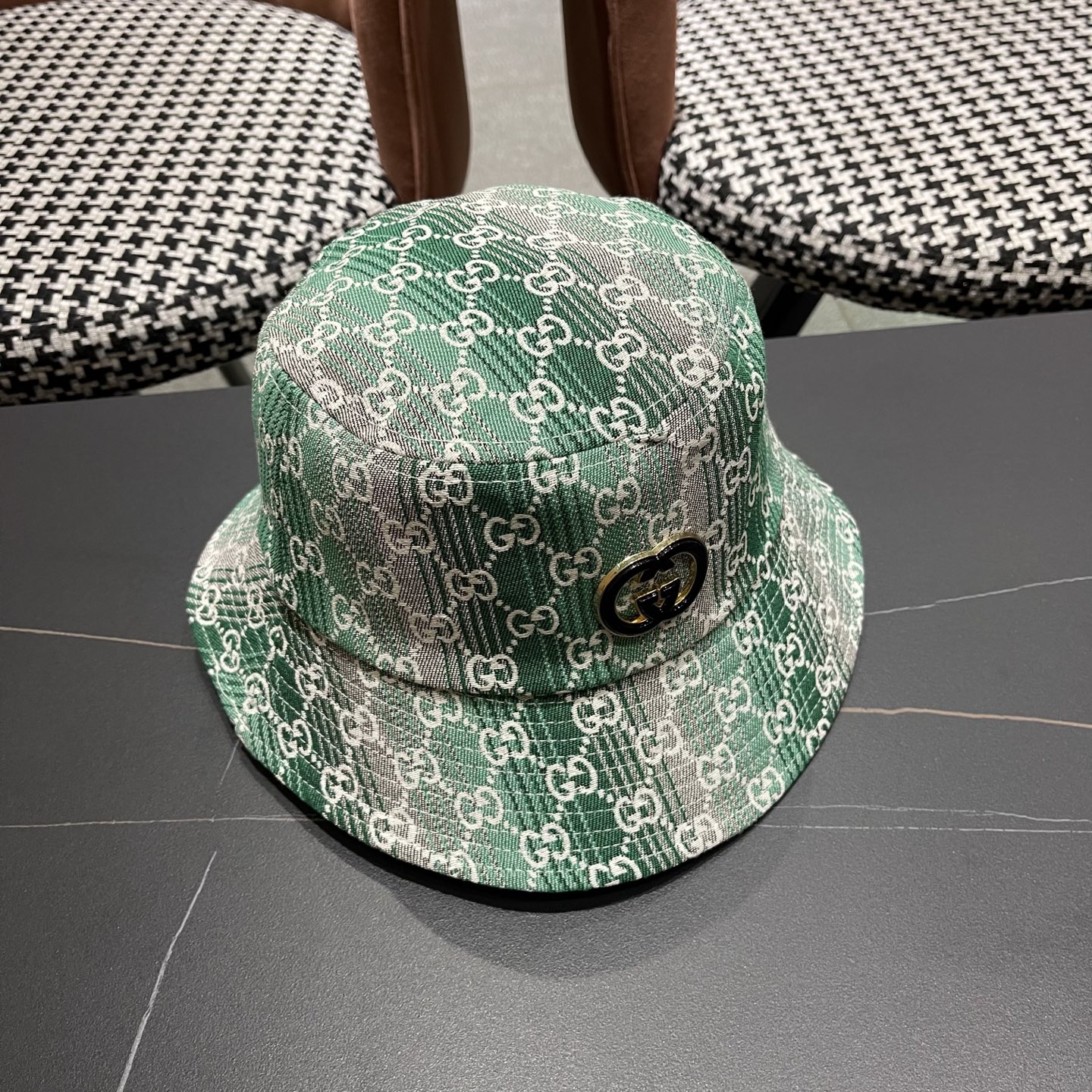  Gucci古奇渔夫帽🫶官网同步上线 韩版新款英式运动款重工定制款11原单品质 男女通用渔夫帽 美邦提花