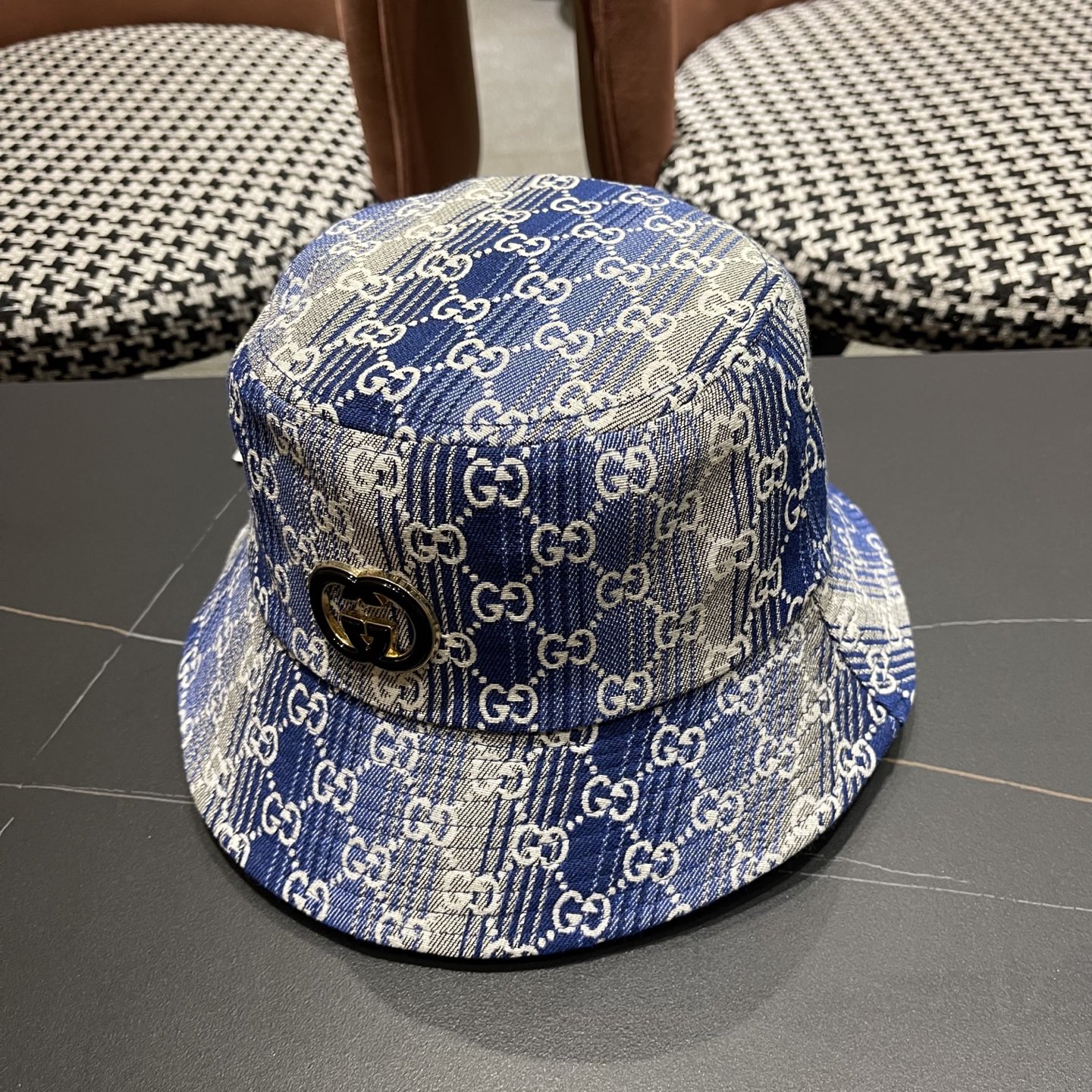  Gucci古奇渔夫帽🫶官网同步上线 韩版新款英式运动款重工定制款11原单品质 男女通用渔夫帽 美邦提花