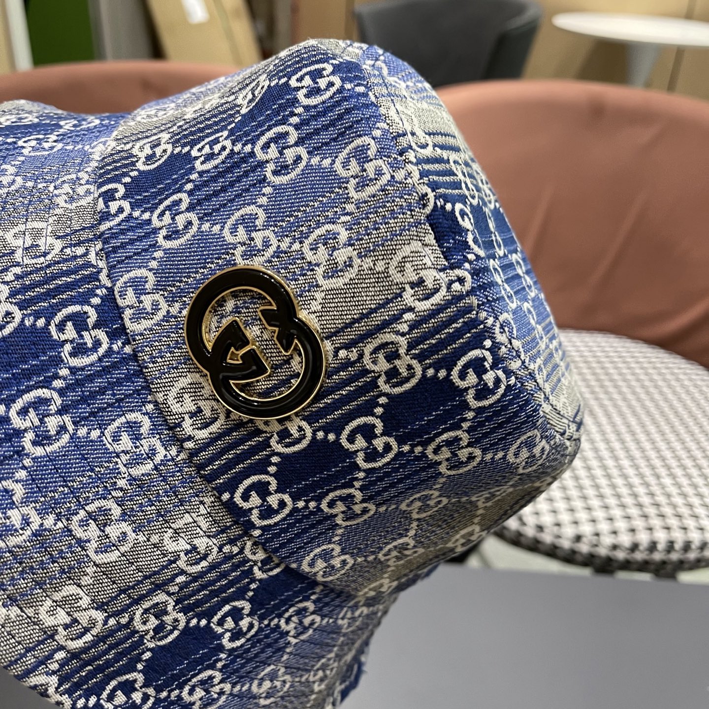  Gucci古奇渔夫帽🫶官网同步上线 韩版新款英式运动款重工定制款11原单品质 男女通用渔夫帽 美邦提花