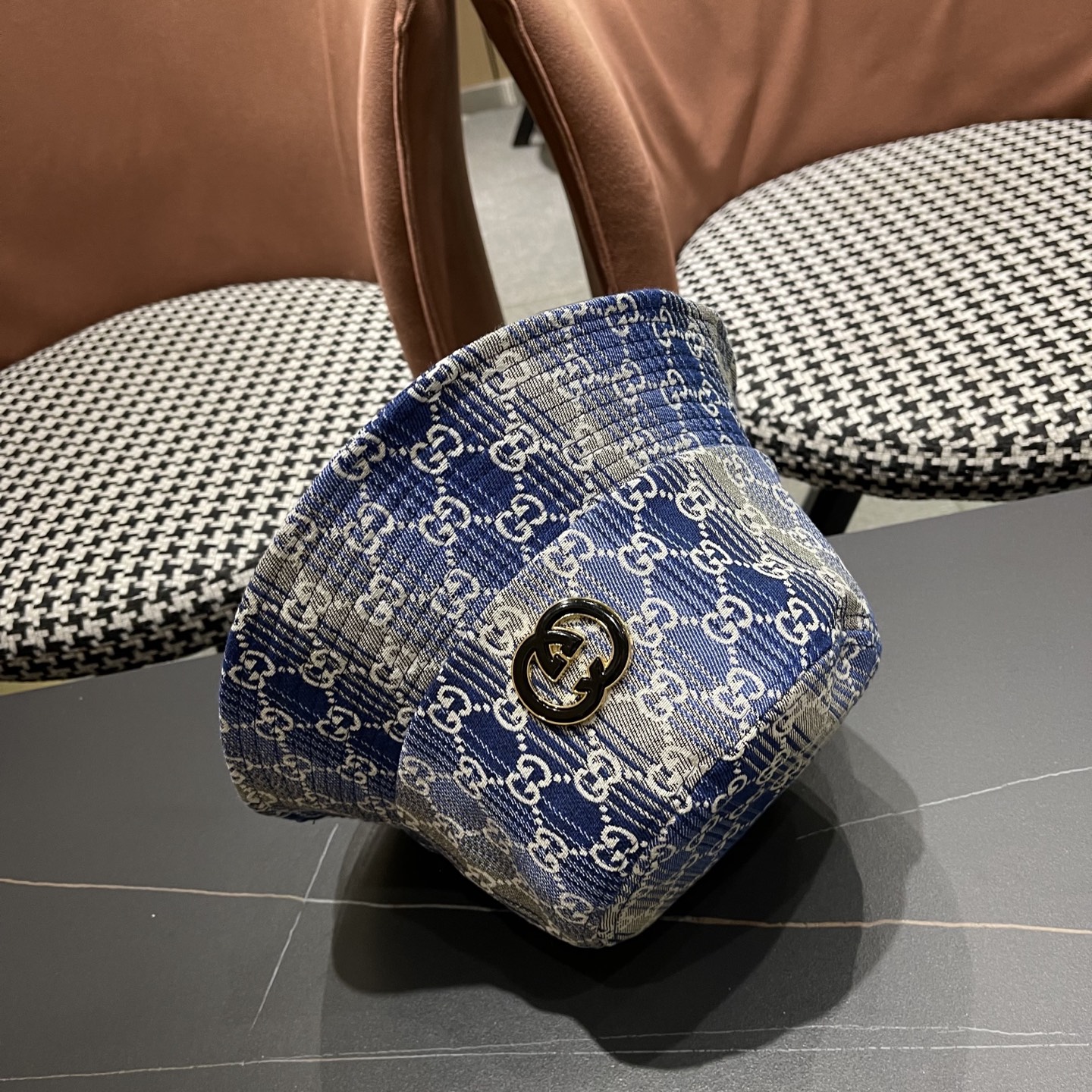  Gucci古奇渔夫帽🫶官网同步上线 韩版新款英式运动款重工定制款11原单品质 男女通用渔夫帽 美邦提花