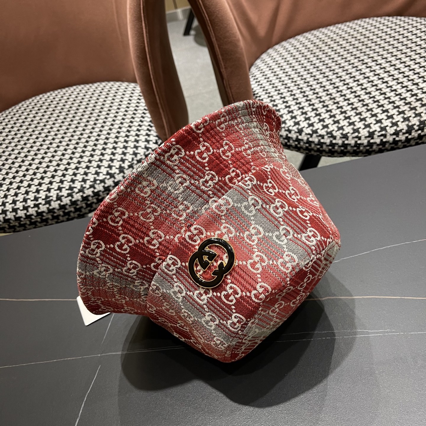  Gucci古奇渔夫帽🫶官网同步上线 韩版新款英式运动款重工定制款11原单品质 男女通用渔夫帽 美邦提花