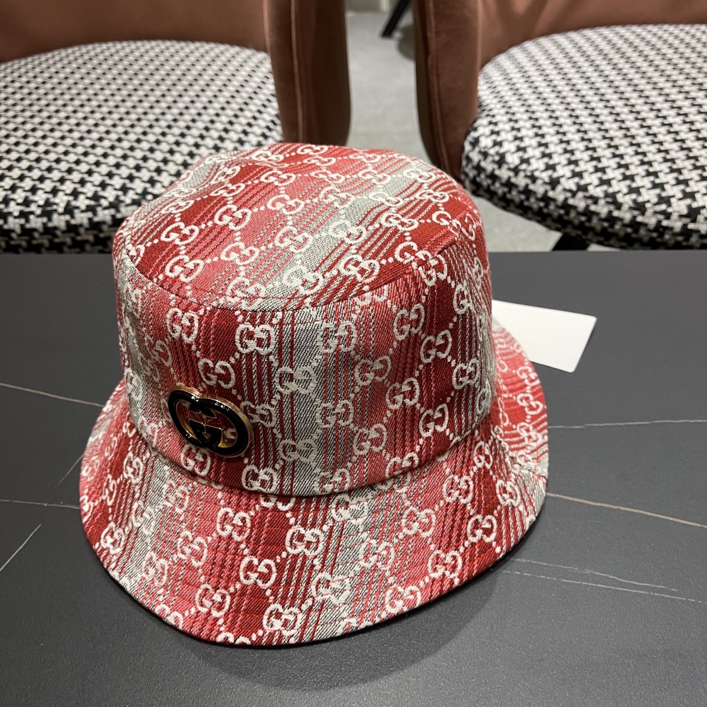  Gucci古奇渔夫帽🫶官网同步上线 韩版新款英式运动款重工定制款11原单品质 男女通用渔夫帽 美邦提花