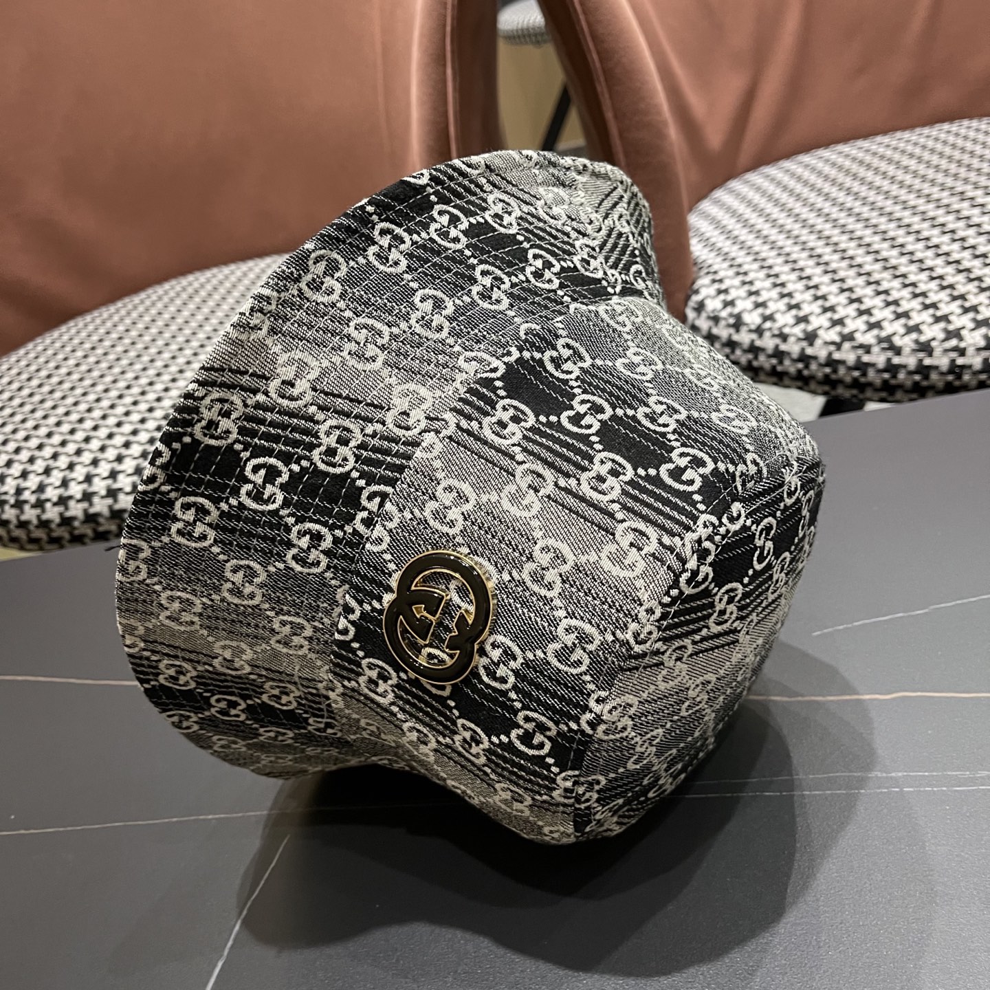  Gucci古奇渔夫帽🫶官网同步上线 韩版新款英式运动款重工定制款11原单品质 男女通用渔夫帽 美邦提花