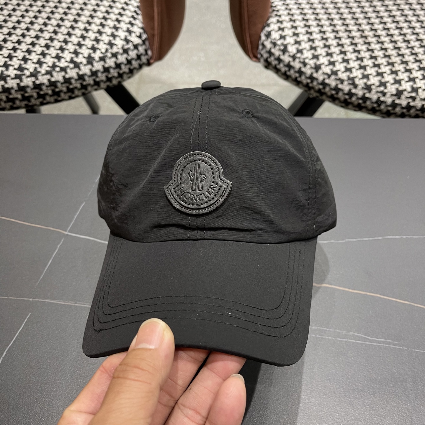  蒙口Moncler🆕春款新款个性速干清麴棒球帽，高品质透气性巨佳，高颜值时尚单品！
男女同款