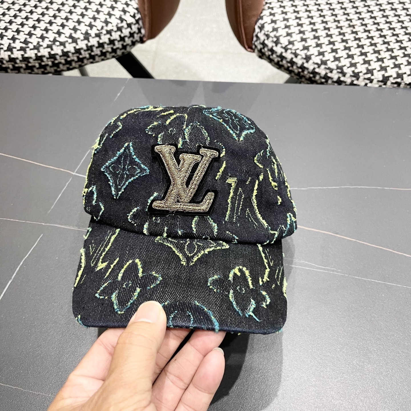  LV路易威登2025新款原单棒球帽，专柜11开模订制，原版帆布面料 轻盈透气！质量超赞，基础头围56，