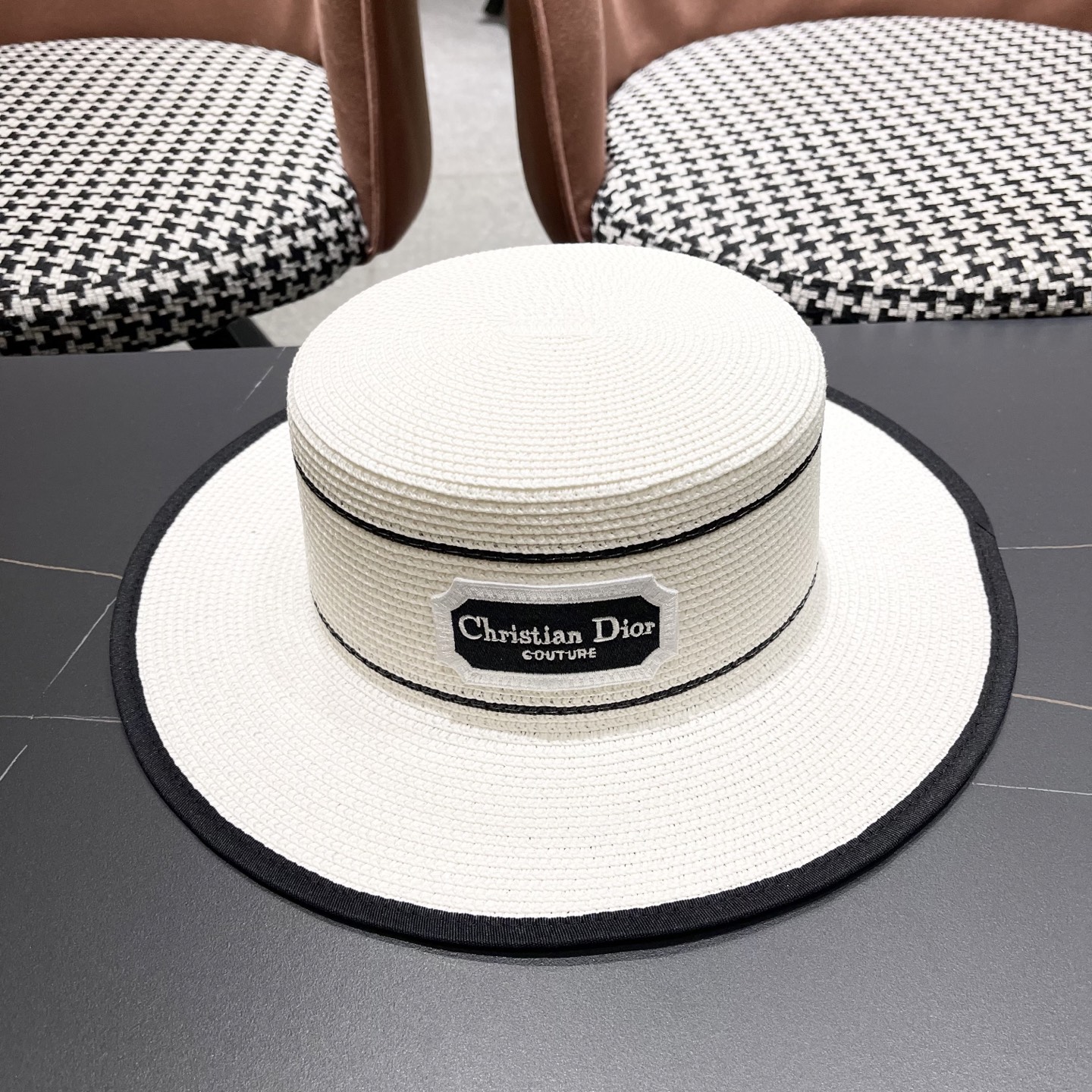 迪奥 Dior 2026新款草帽，高级定制，名媛风，细节待上，夏季防晒防紫外线，出行必备，百搭好看