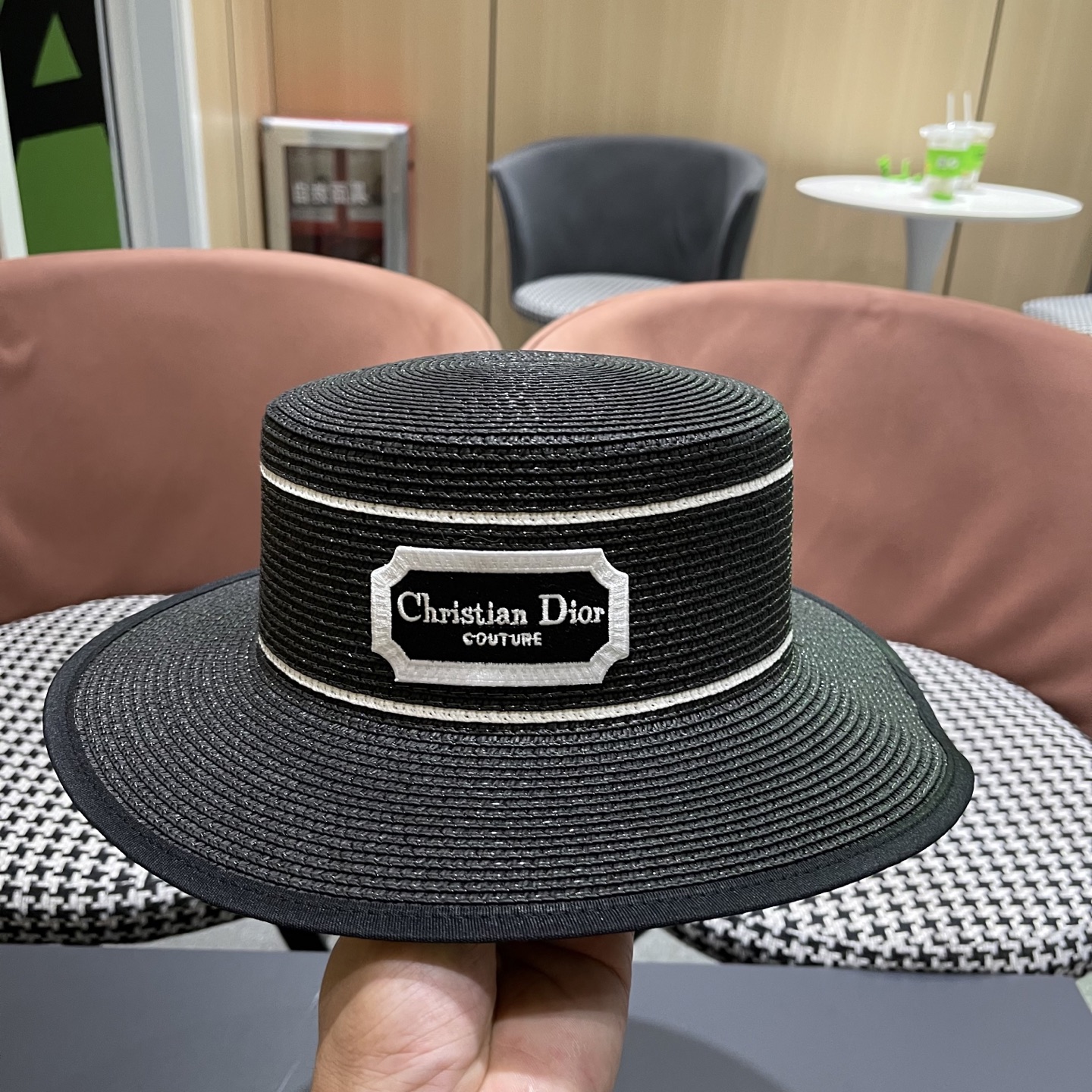 迪奥 Dior 2026新款草帽，高级定制，名媛风，细节待上，夏季防晒防紫外线，出行必备，百搭好看