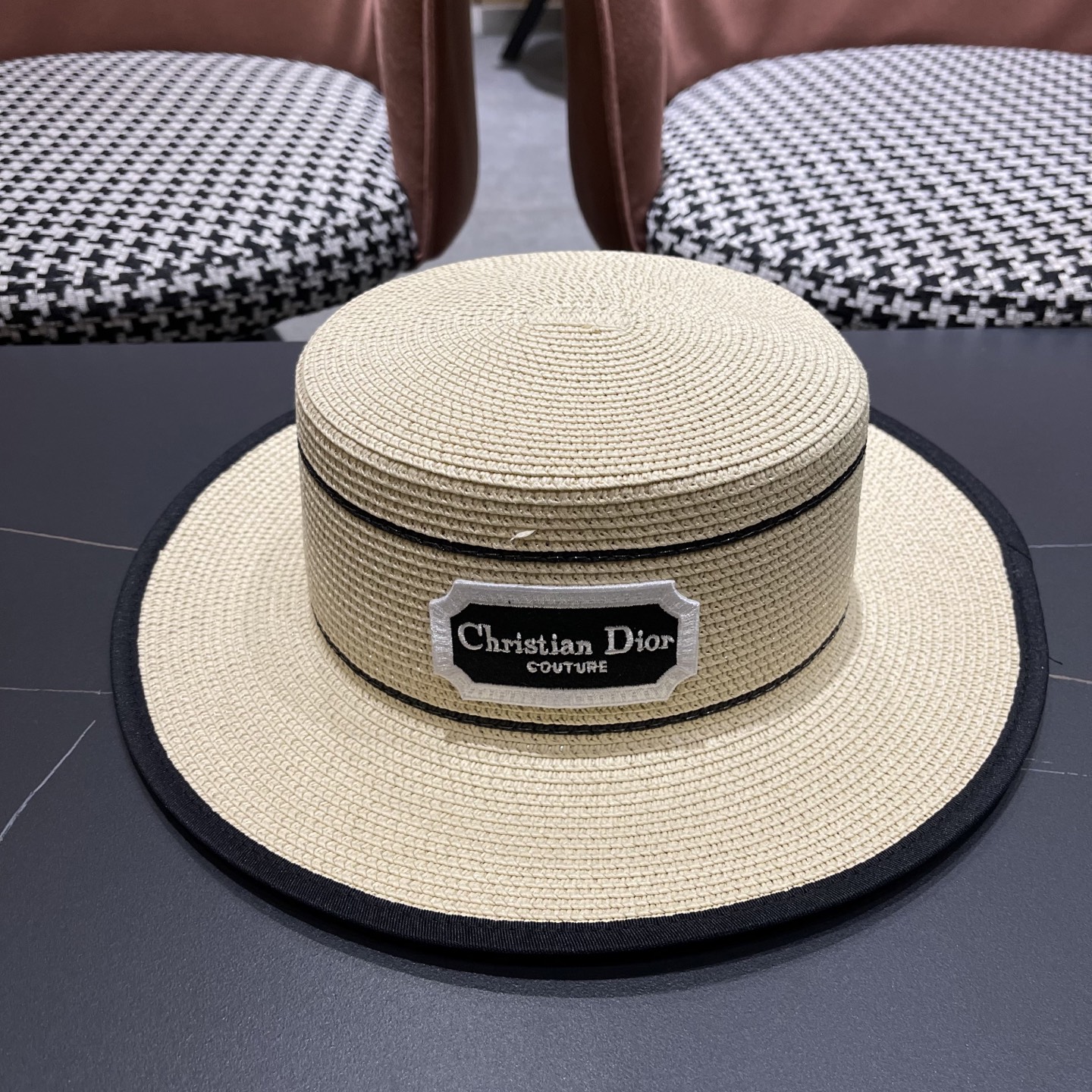 迪奥 Dior 2026新款草帽，高级定制，名媛风，细节待上，夏季防晒防紫外线，出行必备，百搭好看