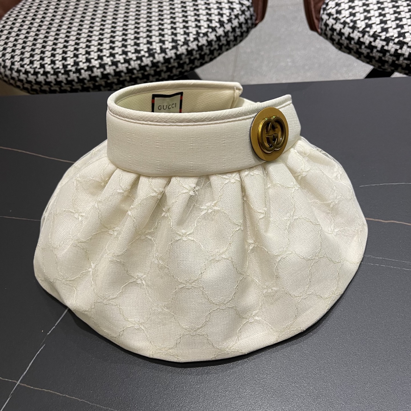 [Gucci Hats]Gucci sunshade hat, women