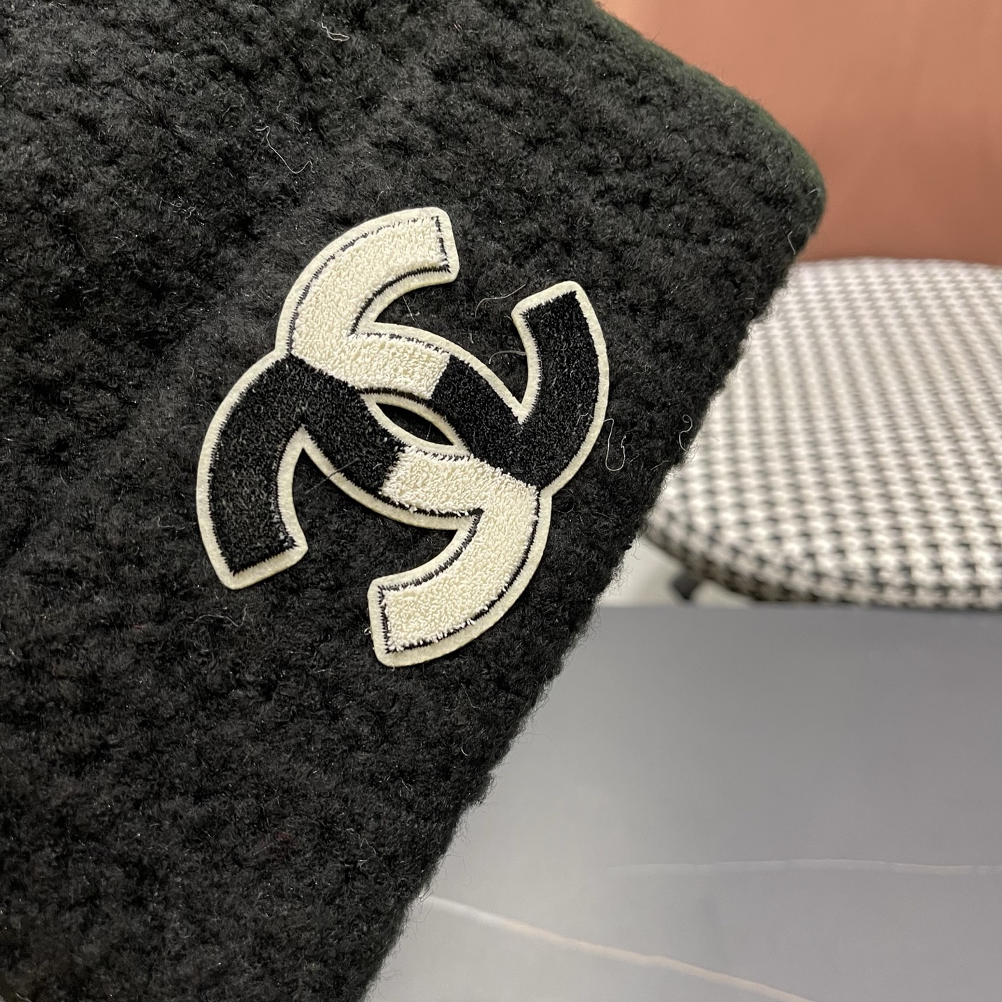  Chanel官网品质香奈儿2025秋冬网红时尚博主推荐款毛线帽，小红书爆款，手感超柔软舒适的针织线帽，