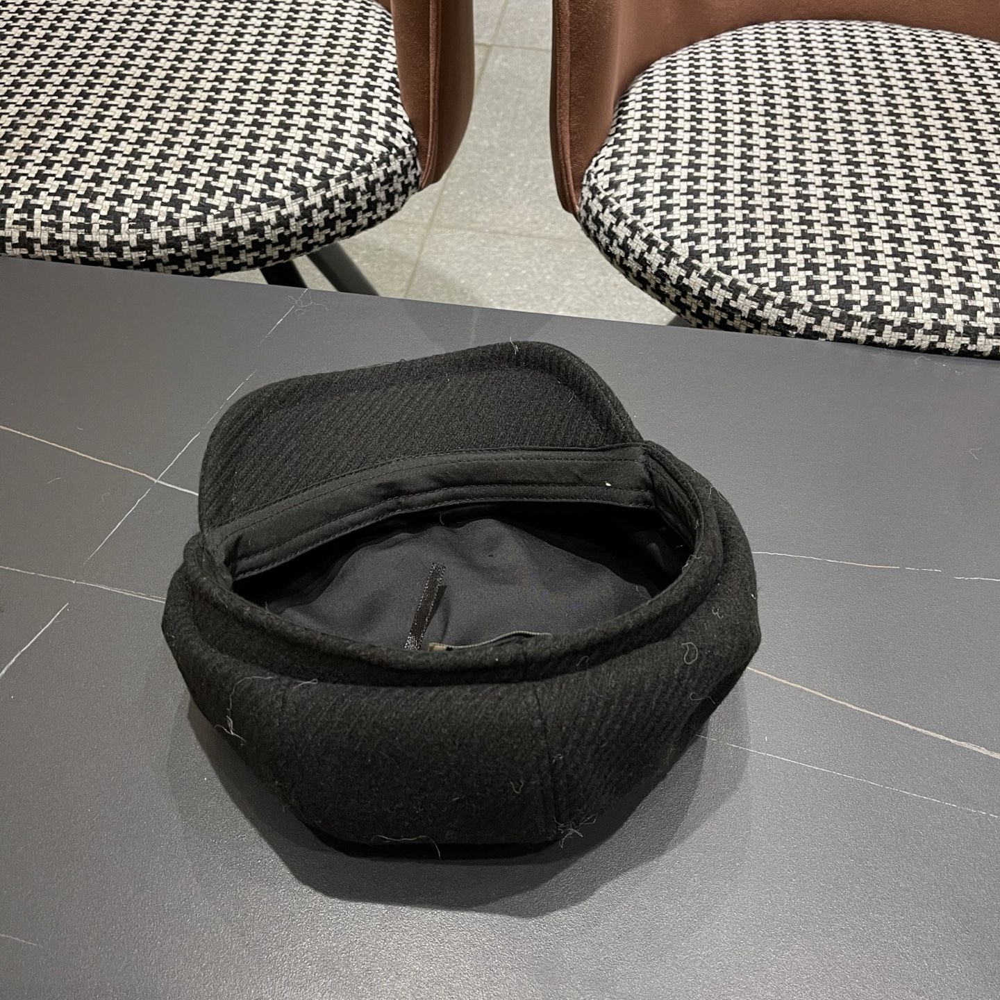  巴宝莉Burberry秋冬贝雷帽兔毛八角帽，时尚配饰，保暖百搭潮牌