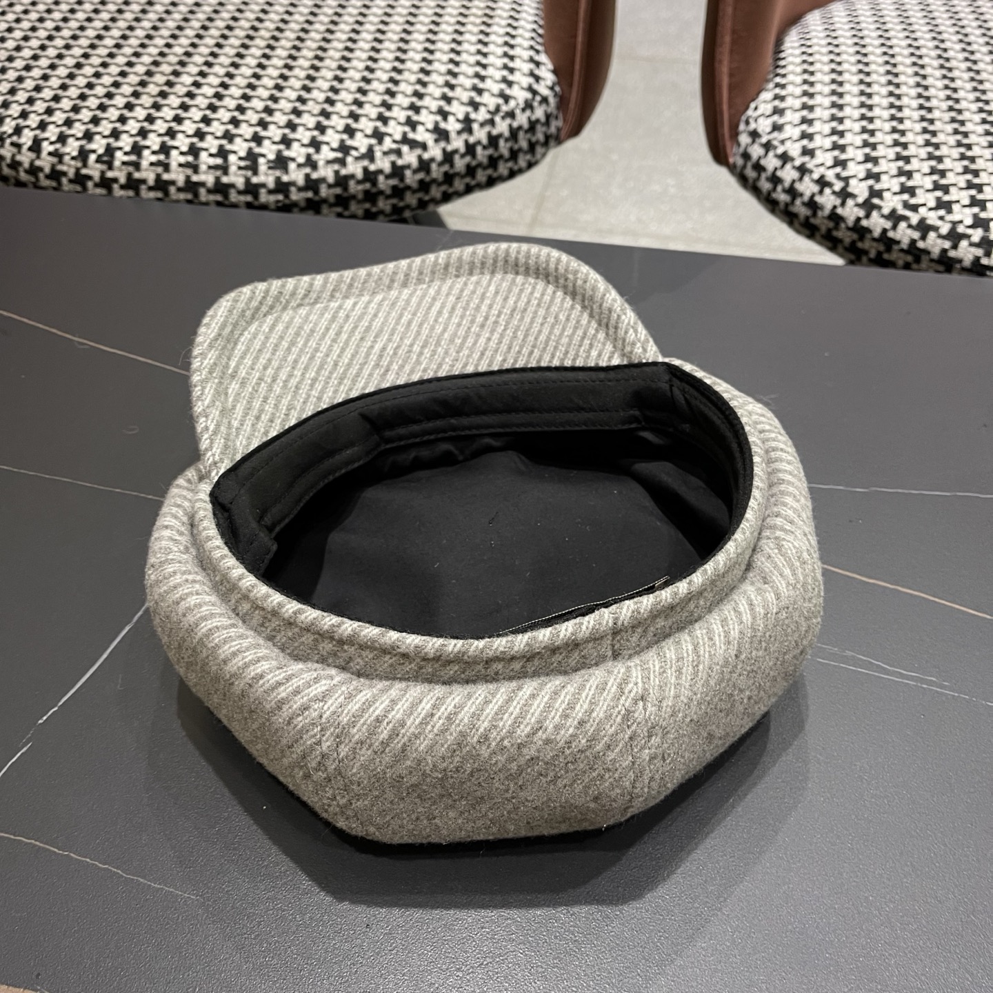  巴宝莉Burberry秋冬贝雷帽兔毛八角帽，时尚配饰，保暖百搭潮牌