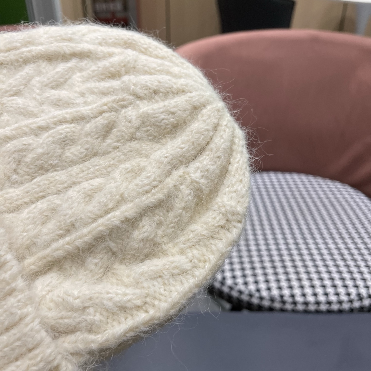  【MONCLER蒙口秋冬加厚加绒边保暖加厚男士针织帽户外护耳毛线帽女