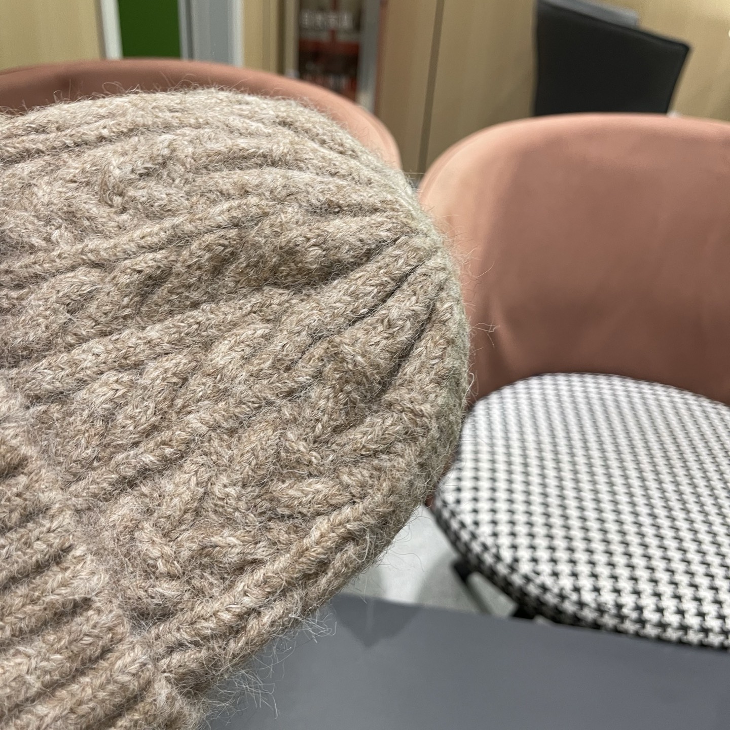  【MONCLER蒙口秋冬加厚加绒边保暖加厚男士针织帽户外护耳毛线帽女