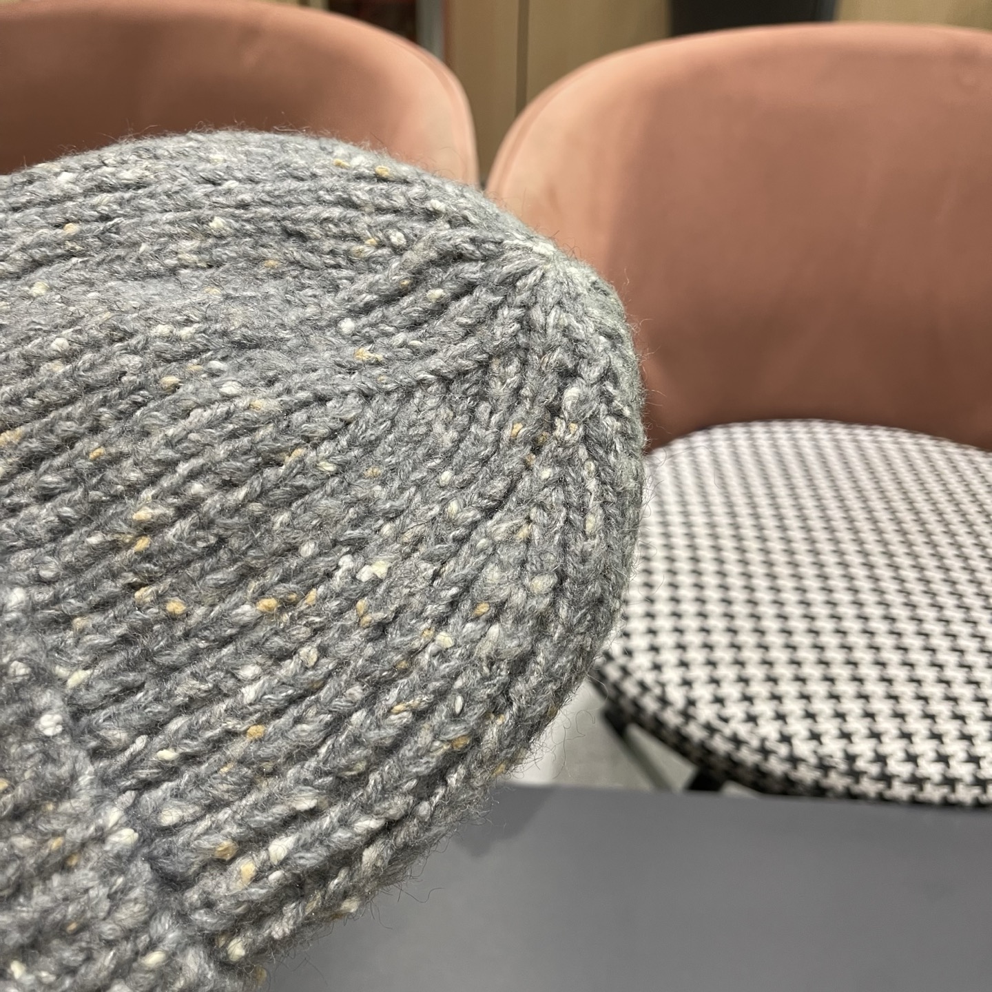  DIOR迪奥针织帽子女冬季复古百搭显脸小毛线帽大头围保暖冷帽