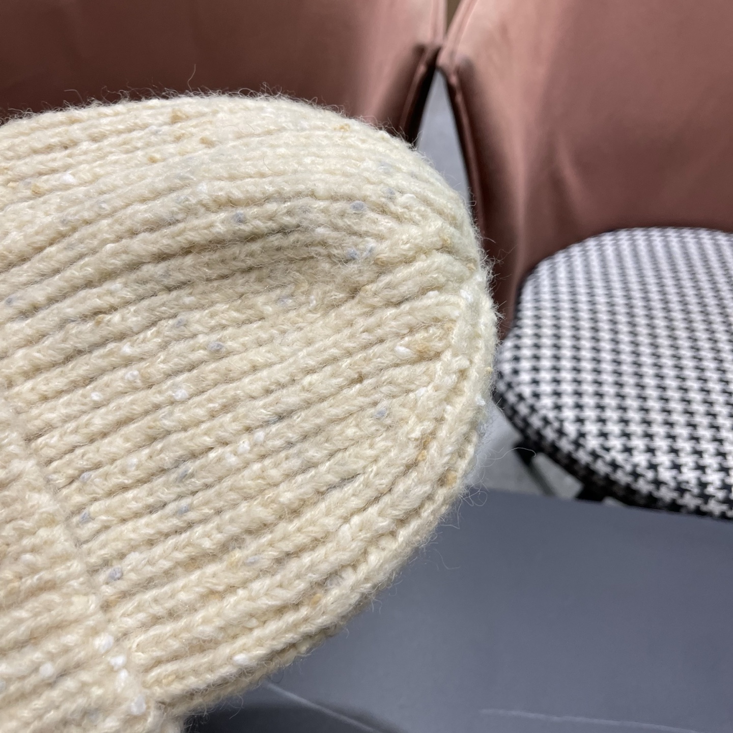  DIOR迪奥针织帽子女冬季复古百搭显脸小毛线帽大头围保暖冷帽