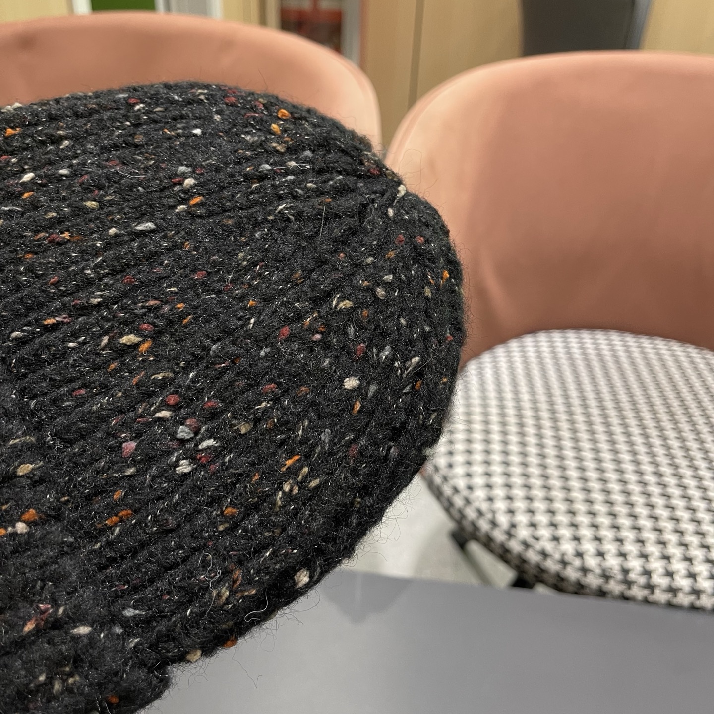  DIOR迪奥针织帽子女冬季复古百搭显脸小毛线帽大头围保暖冷帽