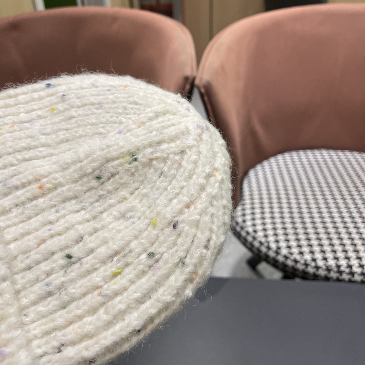  DIOR迪奥针织帽子女冬季复古百搭显脸小毛线帽大头围保暖冷帽