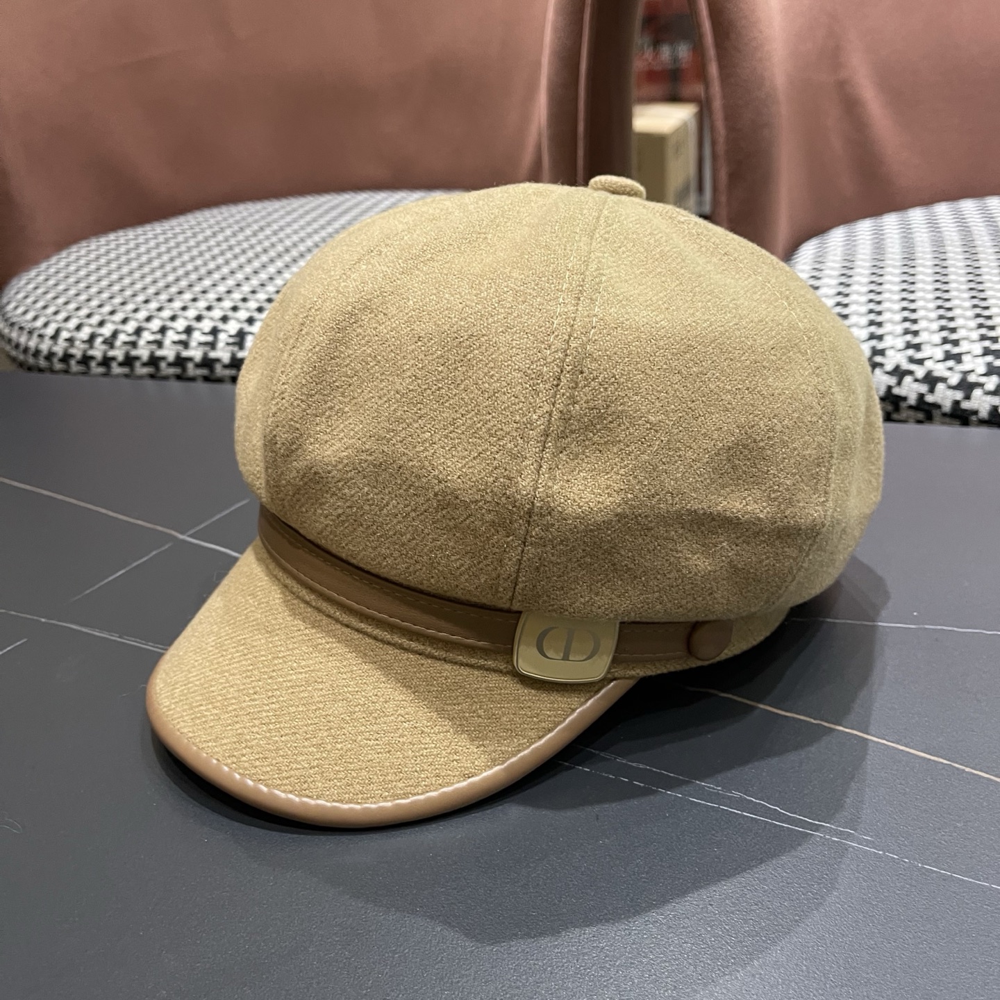  DIOR迪奥 贝雷帽秋冬款2025新款日系八角帽显脸小春秋款韩系