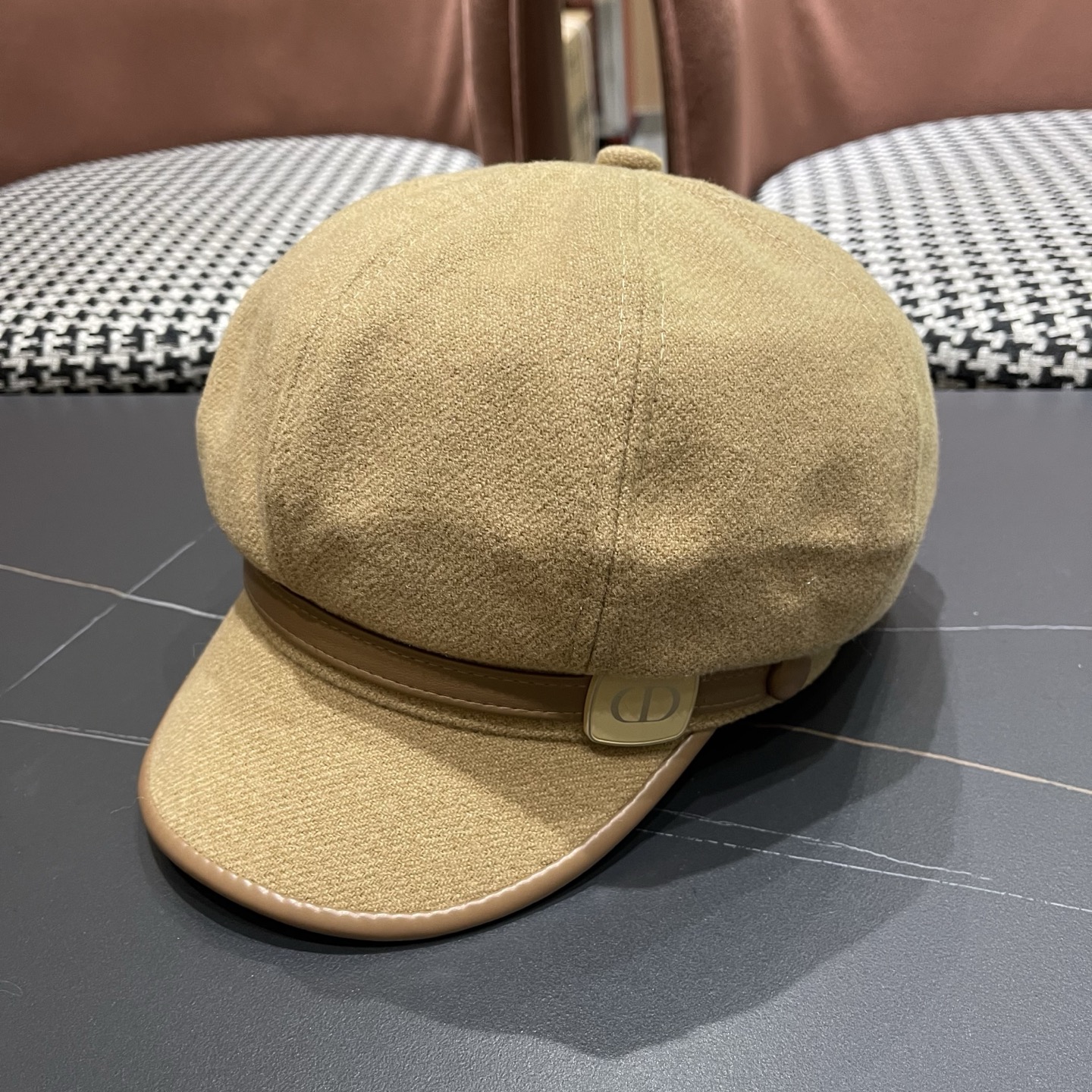  DIOR迪奥 贝雷帽秋冬款2025新款日系八角帽显脸小春秋款韩系