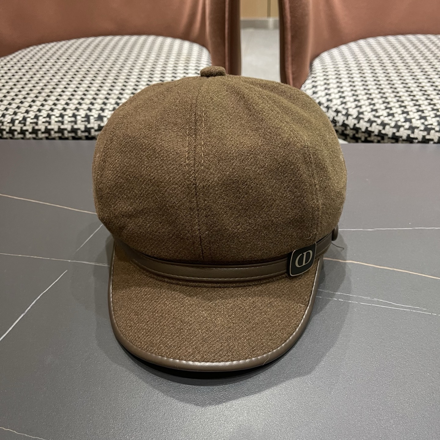  DIOR迪奥 贝雷帽秋冬款2025新款日系八角帽显脸小春秋款韩系