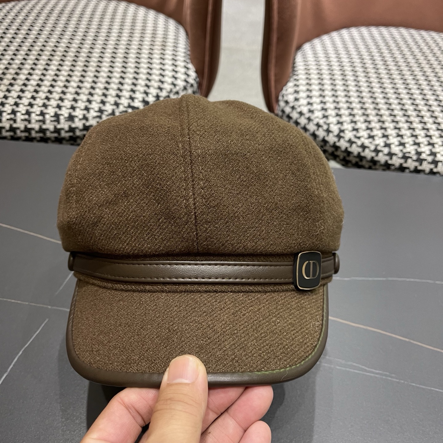  DIOR迪奥 贝雷帽秋冬款2025新款日系八角帽显脸小春秋款韩系