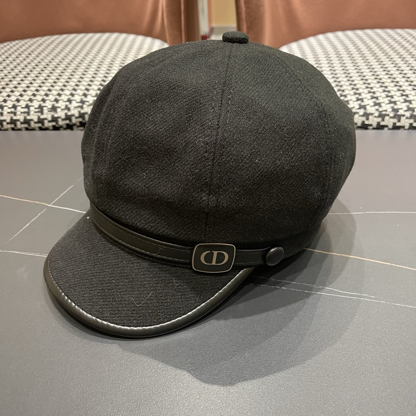  DIOR迪奥 贝雷帽秋冬款2025新款日系八角帽显脸小春秋款韩系