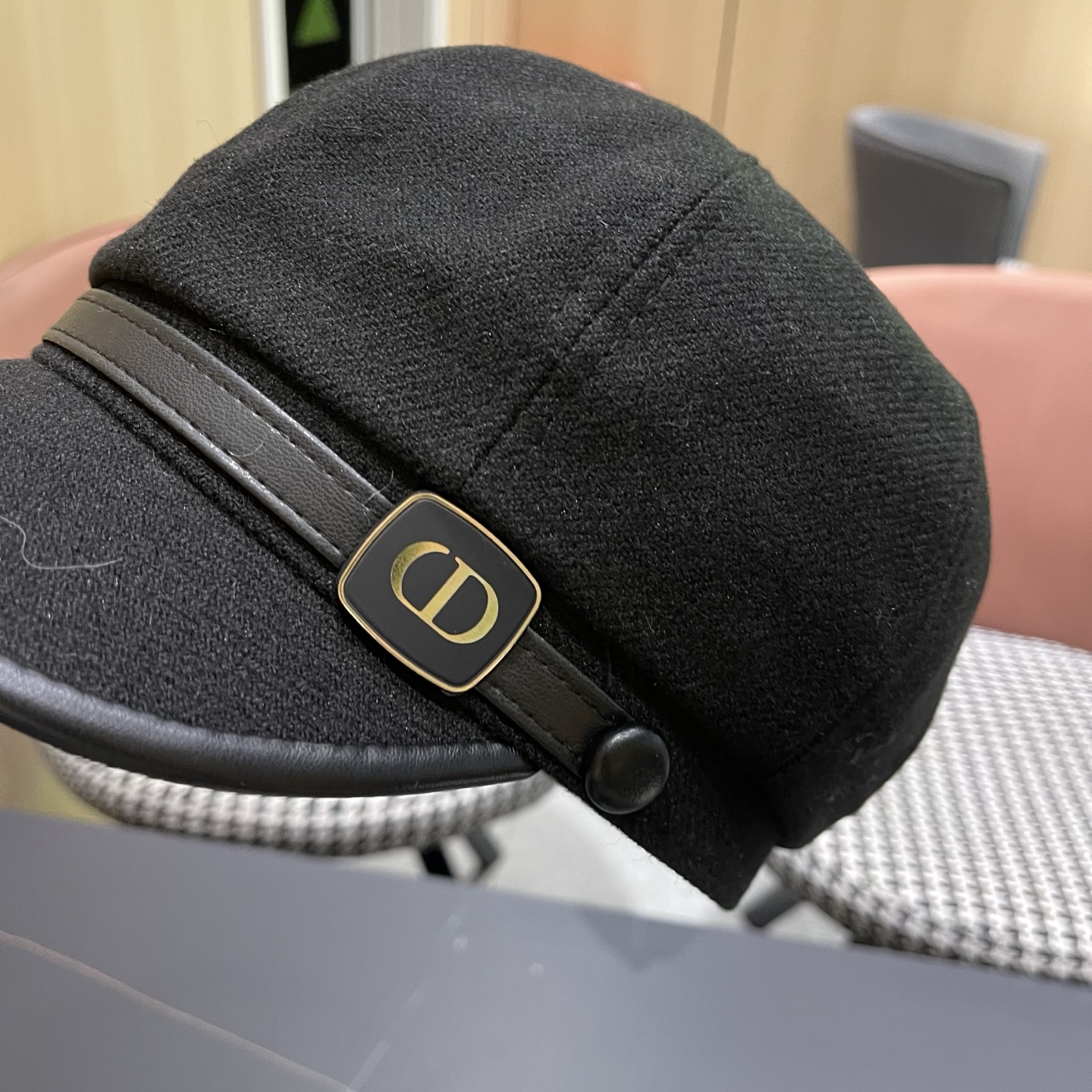  DIOR迪奥 贝雷帽秋冬款2025新款日系八角帽显脸小春秋款韩系