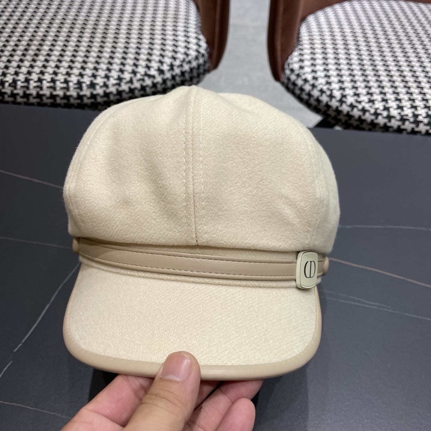  DIOR迪奥 贝雷帽秋冬款2025新款日系八角帽显脸小春秋款韩系 DIOR迪奥 贝雷帽秋冬款2025新