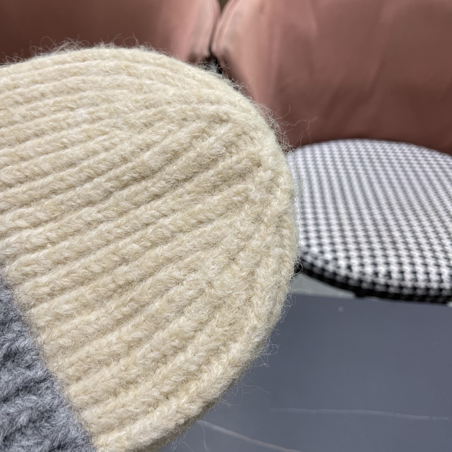  DIOR迪奥2025新款针织帽子女冬季复古百搭显脸小毛线帽大头围保暖冷帽