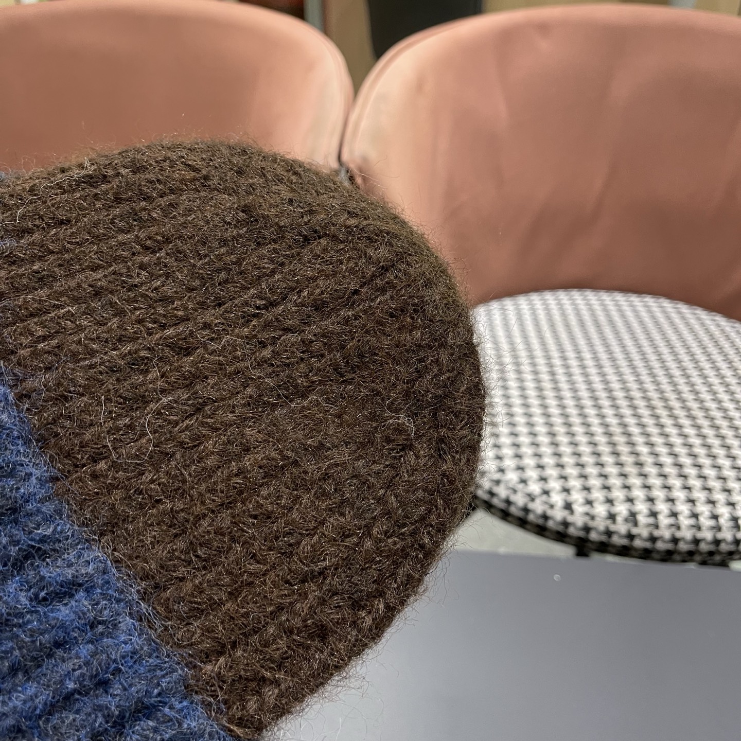  DIOR迪奥2025新款针织帽子女冬季复古百搭显脸小毛线帽大头围保暖冷帽