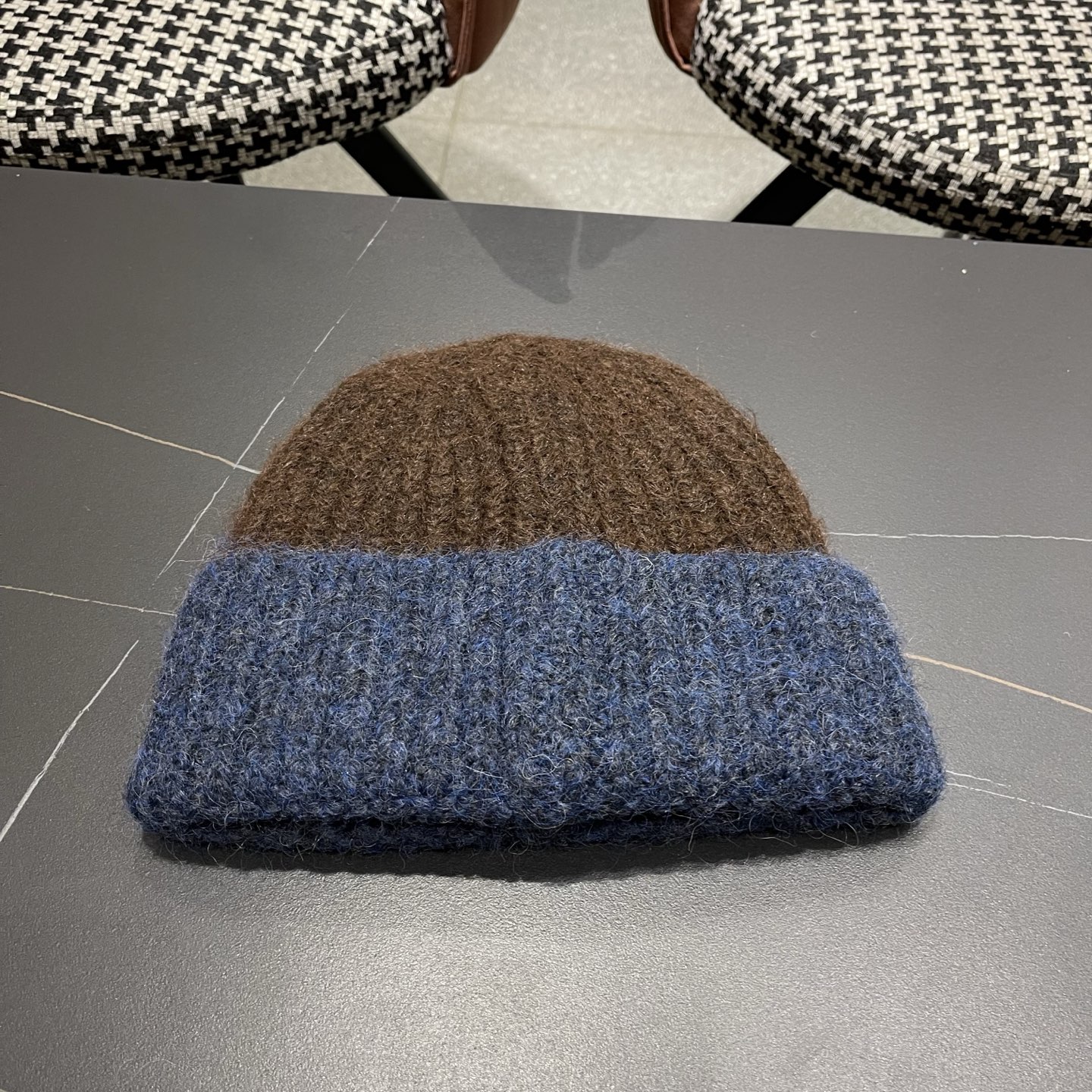  DIOR迪奥2025新款针织帽子女冬季复古百搭显脸小毛线帽大头围保暖冷帽