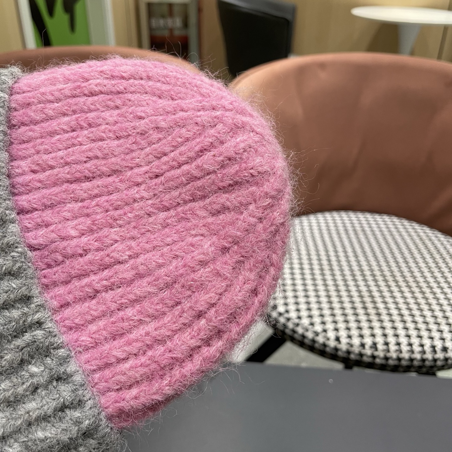  DIOR迪奥2025新款针织帽子女冬季复古百搭显脸小毛线帽大头围保暖冷帽