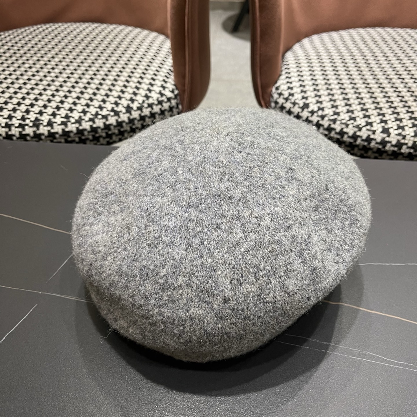 Chanel香奈儿新款贝雷帽，兔毛羊毛面料，小香风高级定制，女神必备，头围57cm