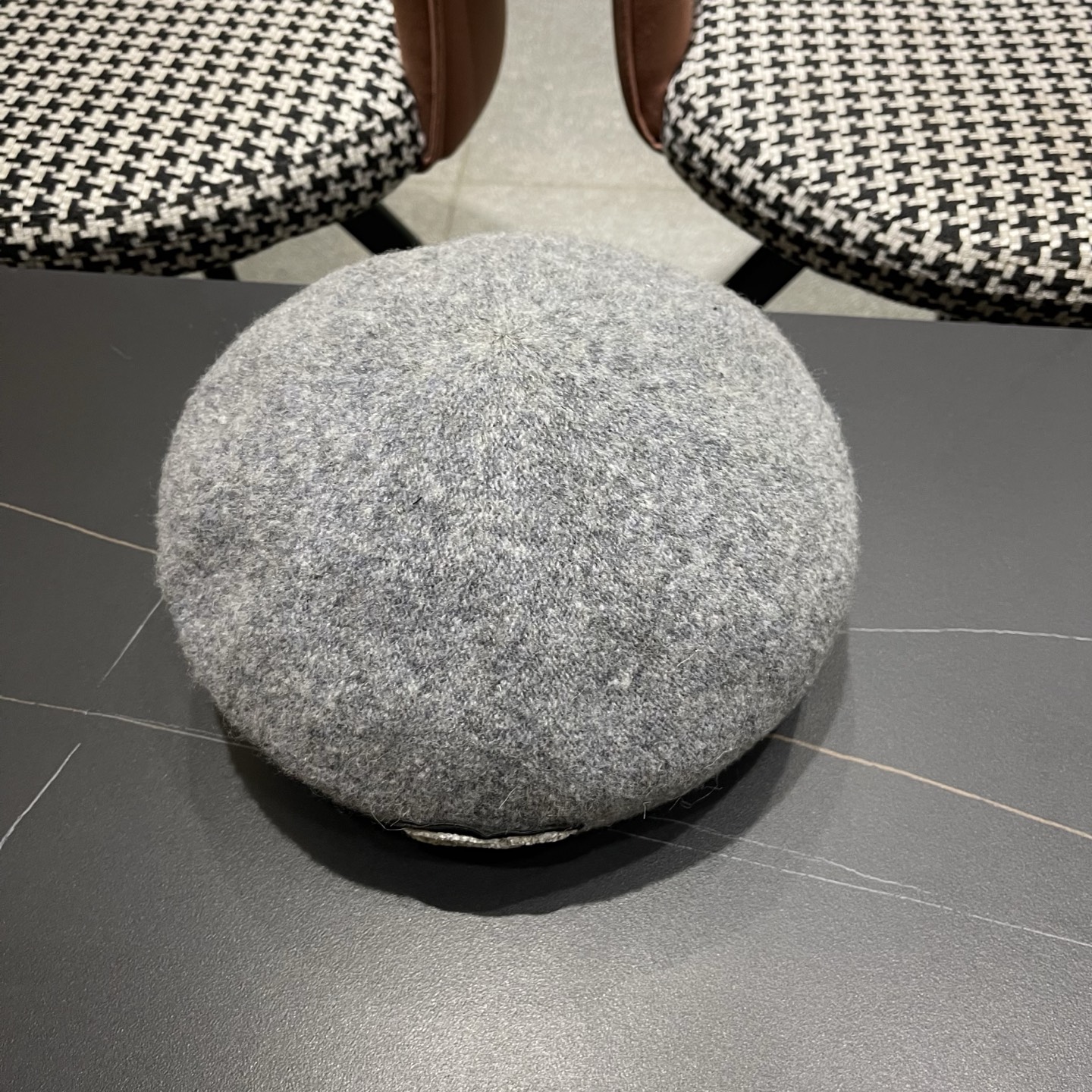 Chanel香奈儿新款贝雷帽，兔毛羊毛面料，小香风高级定制，女神必备，头围57cm