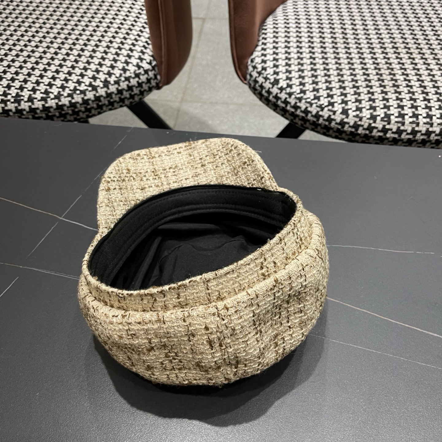 迪奥韩版八角帽子女士格子鸭舌帽秋天学生画家帽贝雷帽