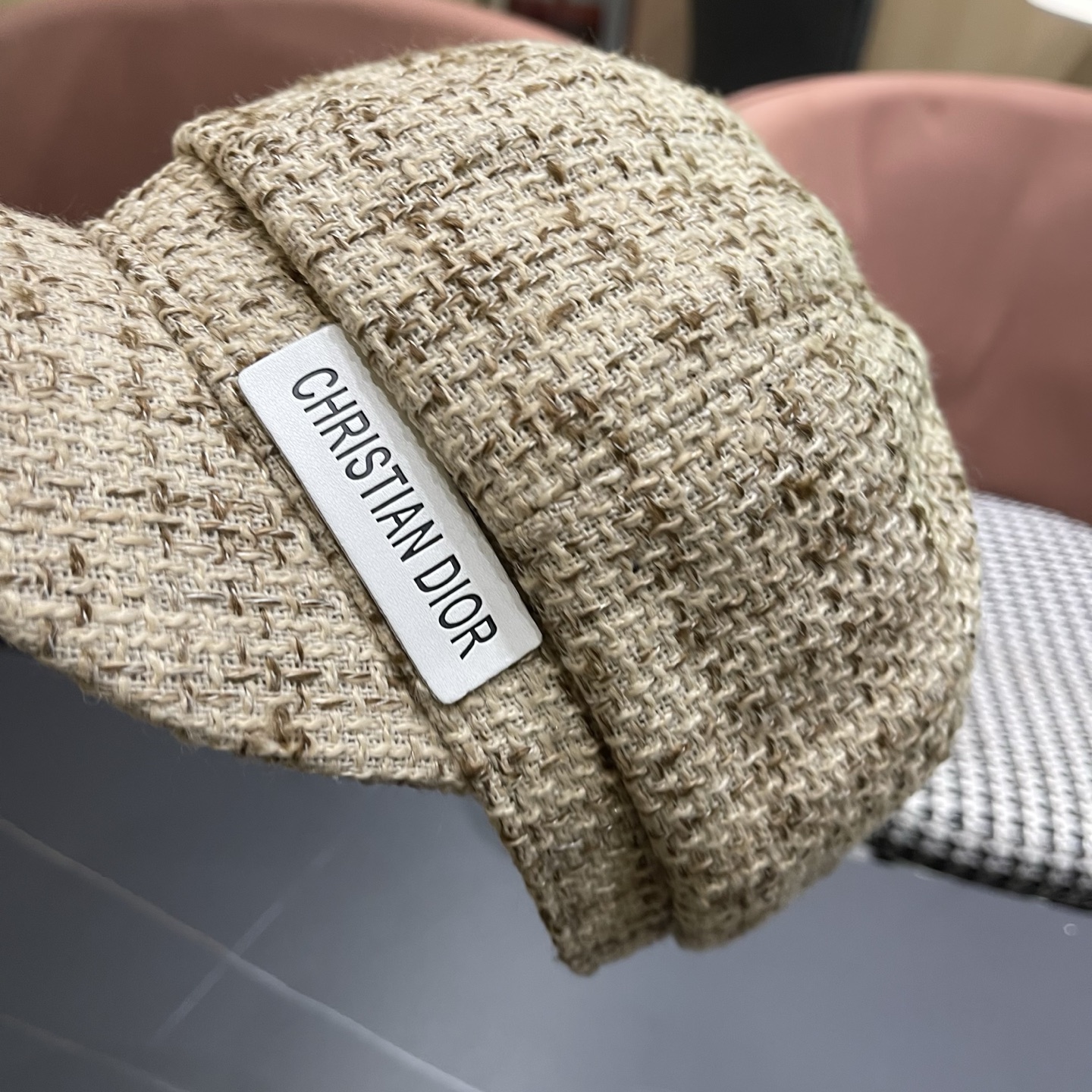 迪奥韩版八角帽子女士格子鸭舌帽秋天学生画家帽贝雷帽