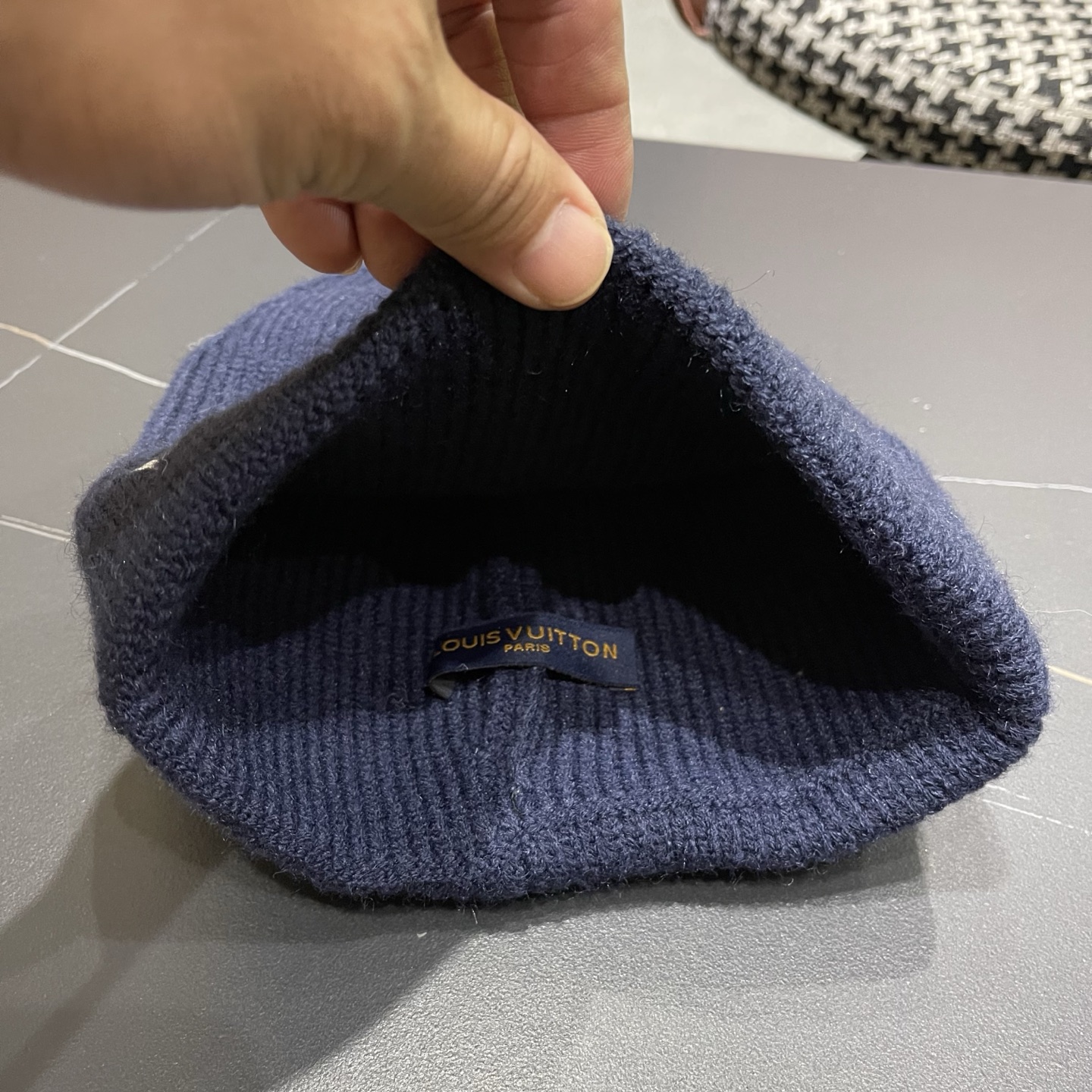 上新ꫛꫀꪝ ❥——❤LV 路易威登新品原单毛线帽 刺绣工艺 爆款