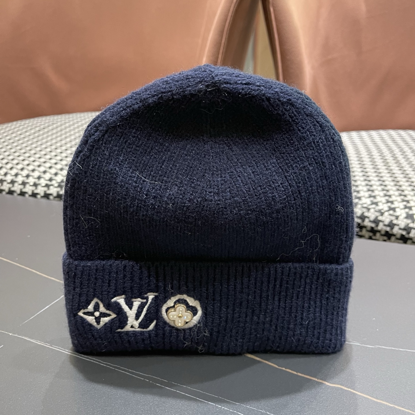 上新ꫛꫀꪝ ❥——❤LV 路易威登新品原单毛线帽 刺绣工艺 爆款