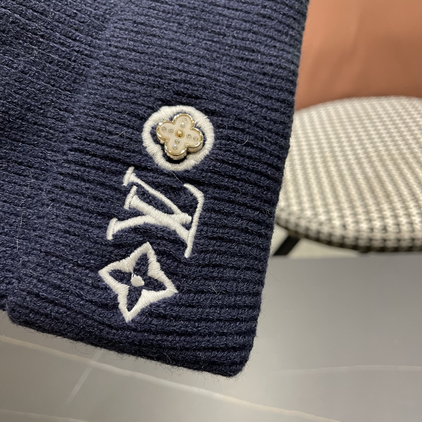 上新ꫛꫀꪝ ❥——❤LV 路易威登新品原单毛线帽 刺绣工艺 爆款