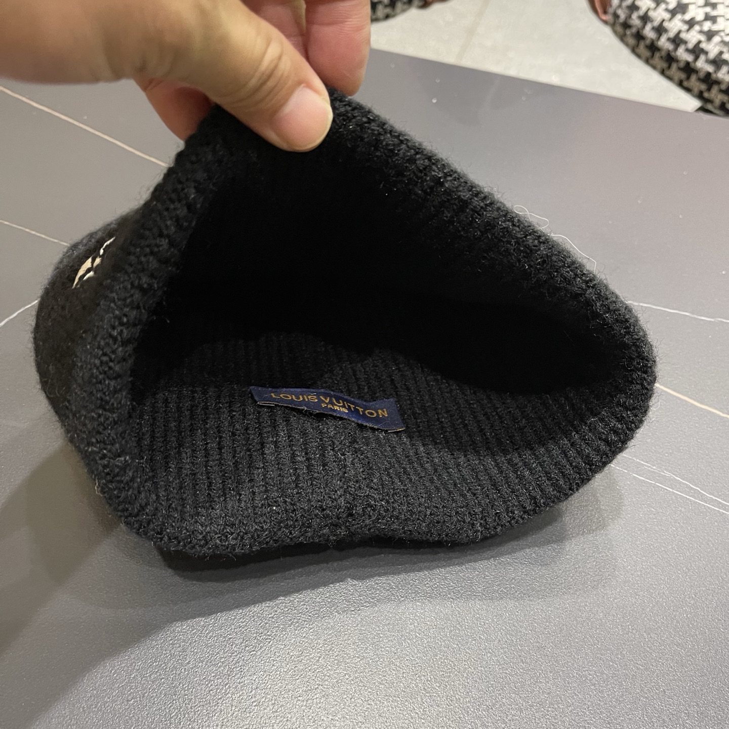 上新ꫛꫀꪝ ❥——❤LV 路易威登新品原单毛线帽 刺绣工艺 爆款