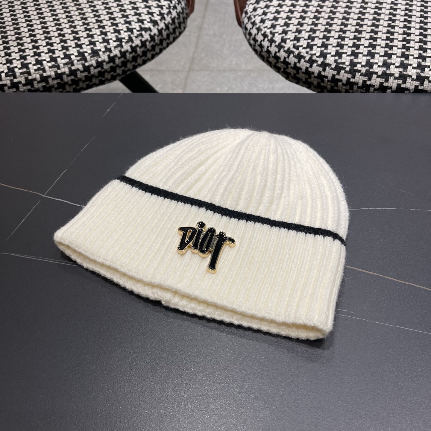 【DIOR迪奥】2025秋冬新款大牌针织毛线帽，韩版设计秋冬穿搭必备