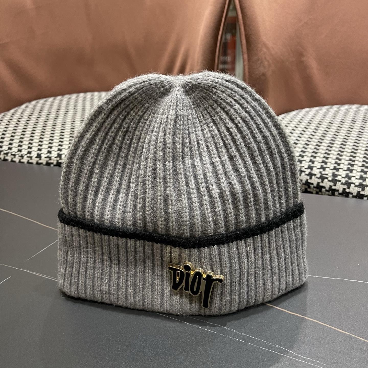 【DIOR迪奥】2025秋冬新款大牌针织毛线帽，韩版设计秋冬穿搭必备