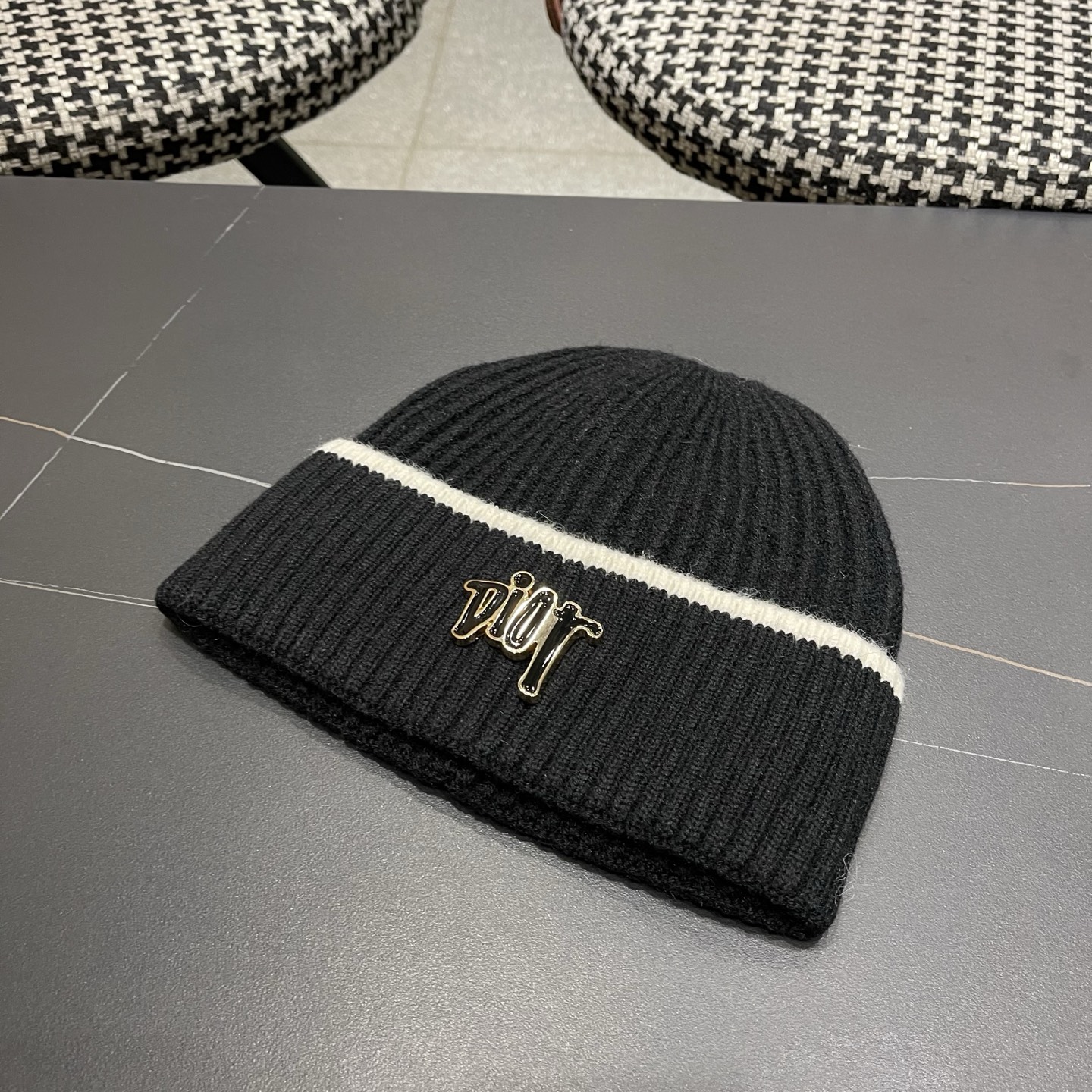 【DIOR迪奥】2025秋冬新款大牌针织毛线帽，韩版设计秋冬穿搭必备