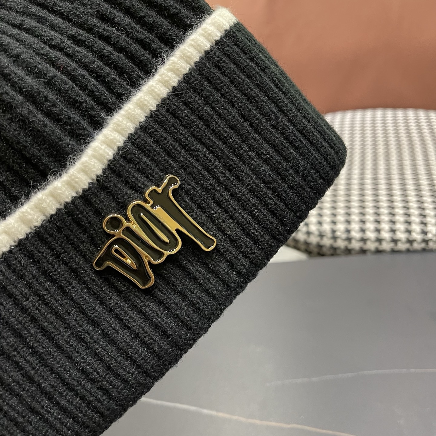 【DIOR迪奥】2025秋冬新款大牌针织毛线帽，韩版设计秋冬穿搭必备